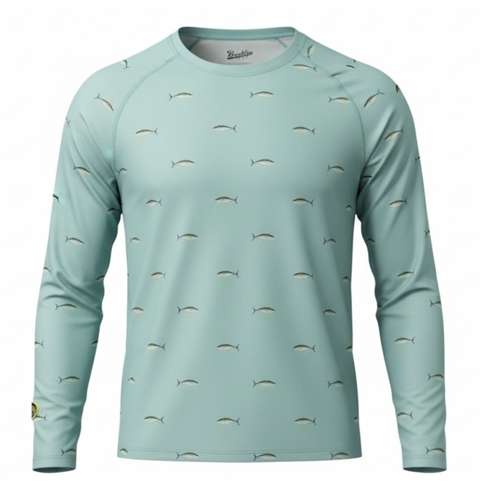 Brooklyn Cloth Long Sleeve Fish Shirt